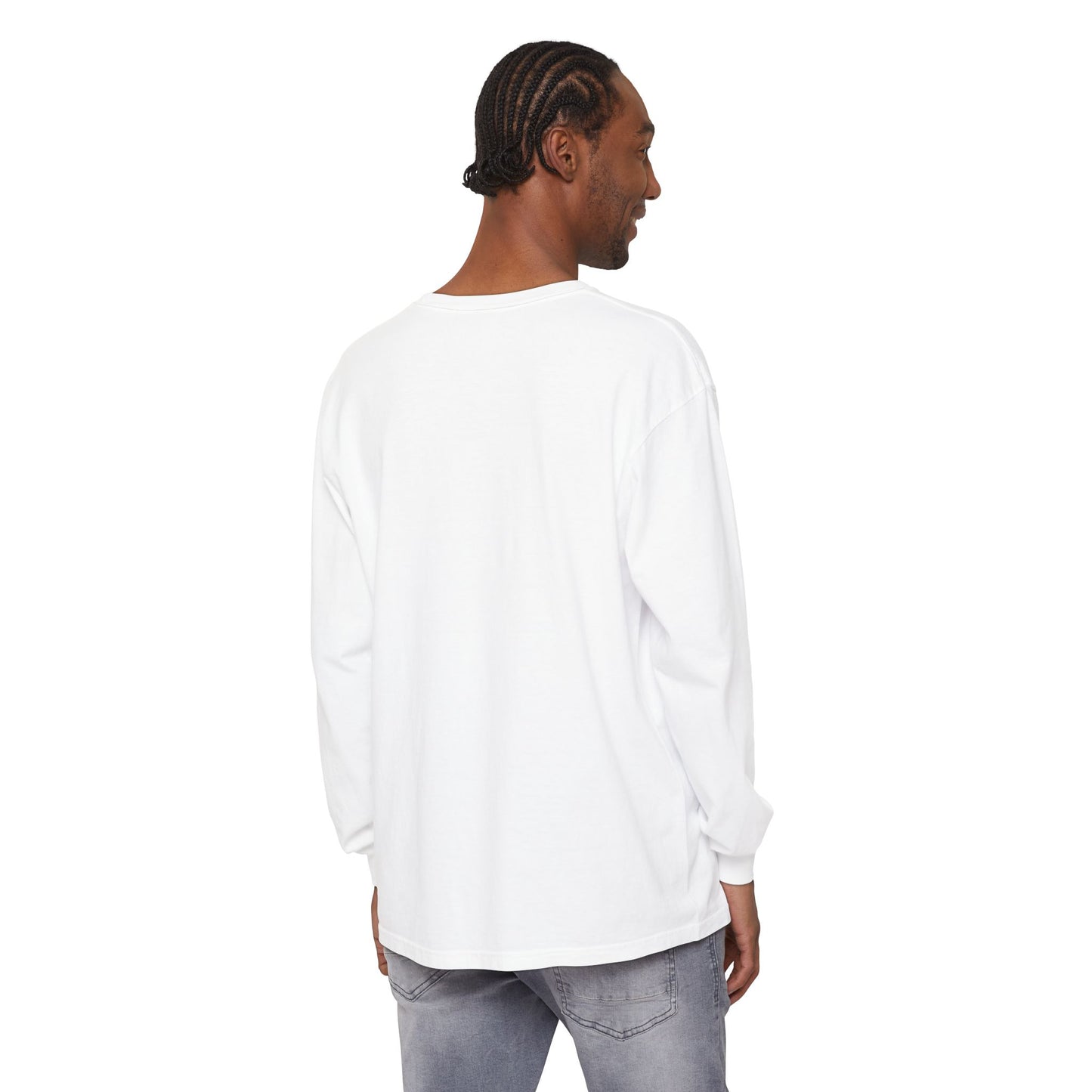 Stylish SAIKO MODE Long Sleeve T-Shirt - Unisex Garment-Dyed Casual Wear