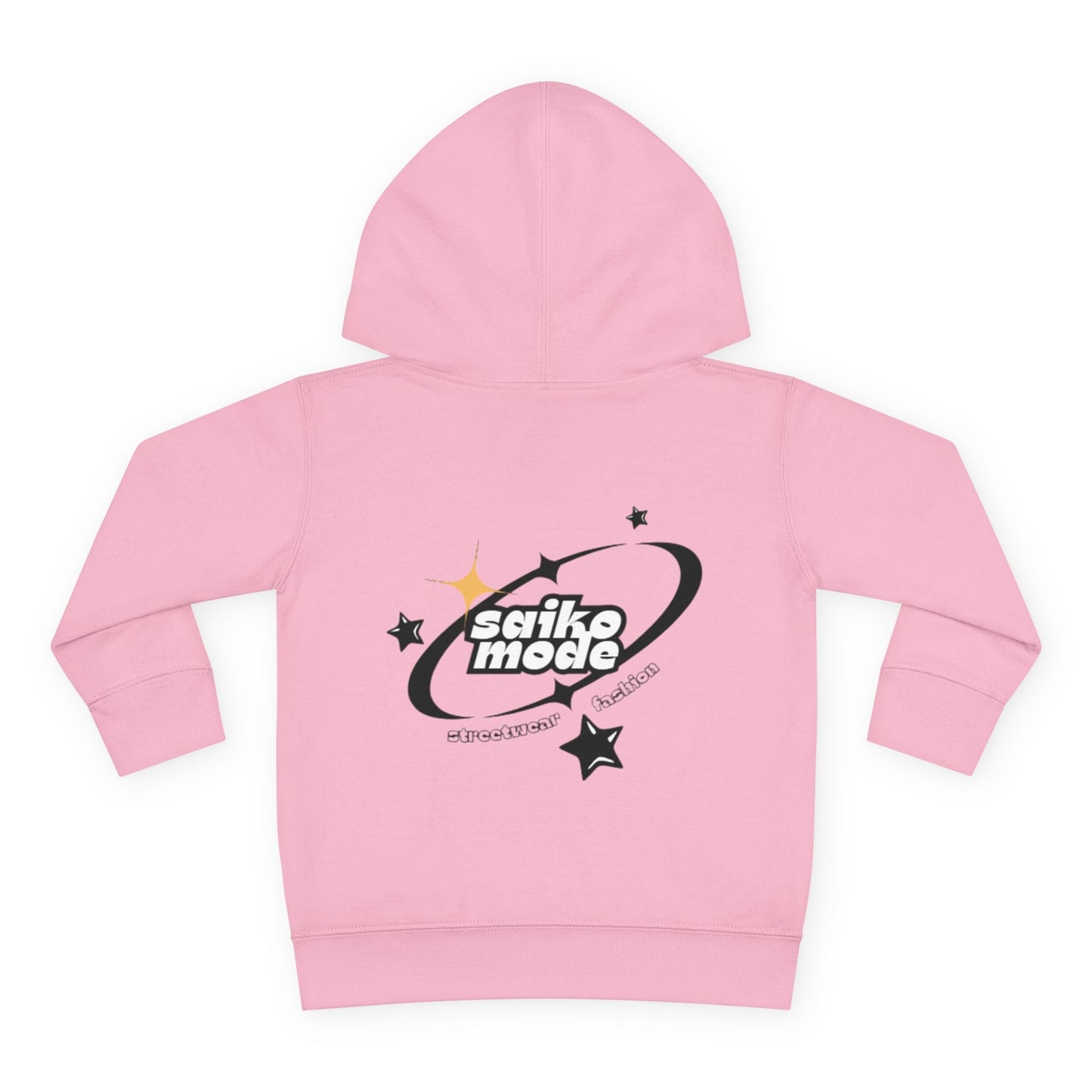 Toddler Pullover Fleece Hoodie – "Saiko Mode" Space Design