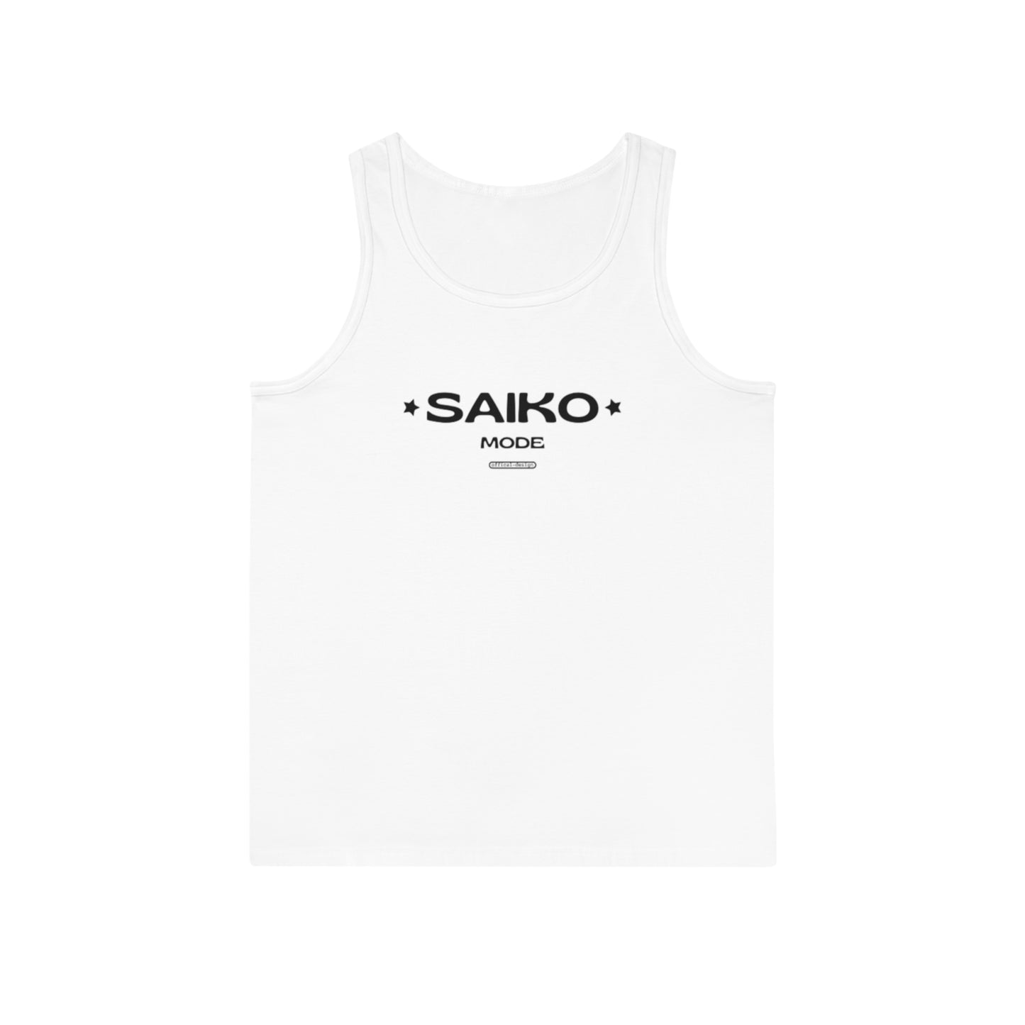 Unisex Softstyle™ Tank Top - SAIKO MODE Graphic Tee for Casual Wear