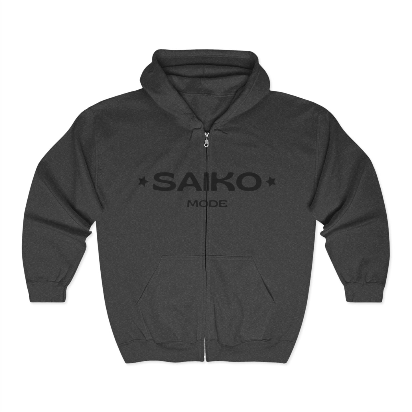 Saiko Mode Unisex Heavy Blend™ Full Zip Hooded Sweatshirt - Cool, Comfortable Style for Everyday Wear