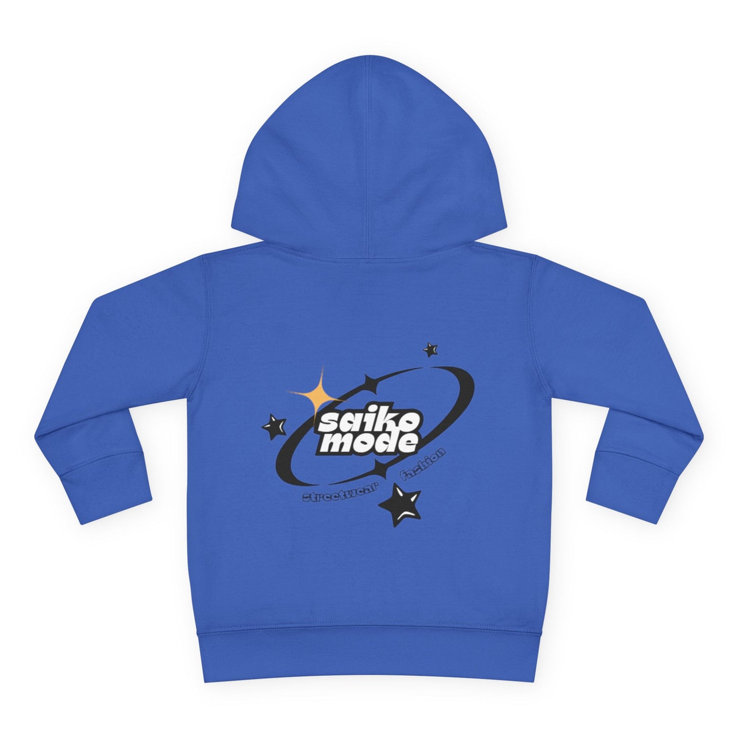 Toddler Pullover Fleece Hoodie – "Saiko Mode" Space Design