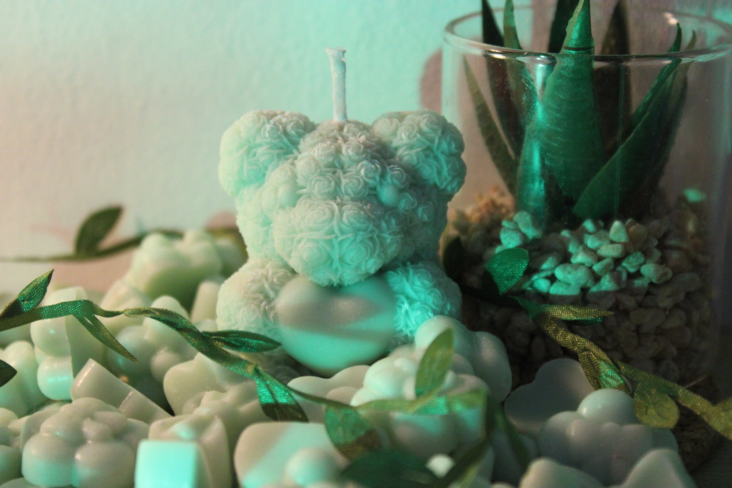 Bear-Shaped Candle with Cute Wax Melts - Cozy Aromatherapy Gift Handcrafted Soy Wax Candles For Home Decor - Perfect for Relaxation & Gifting