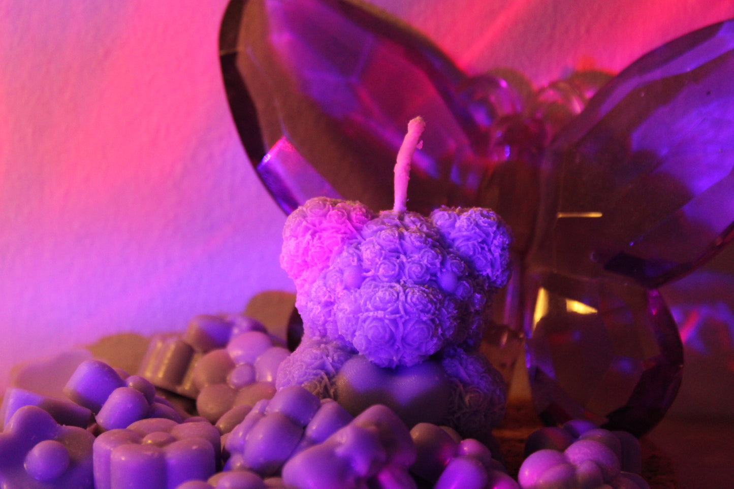 Bear-Shaped Candle with Cute Wax Melts - Cozy Aromatherapy Gift Handcrafted Soy Wax Candles For Home Decor - Perfect for Relaxation & Gifting