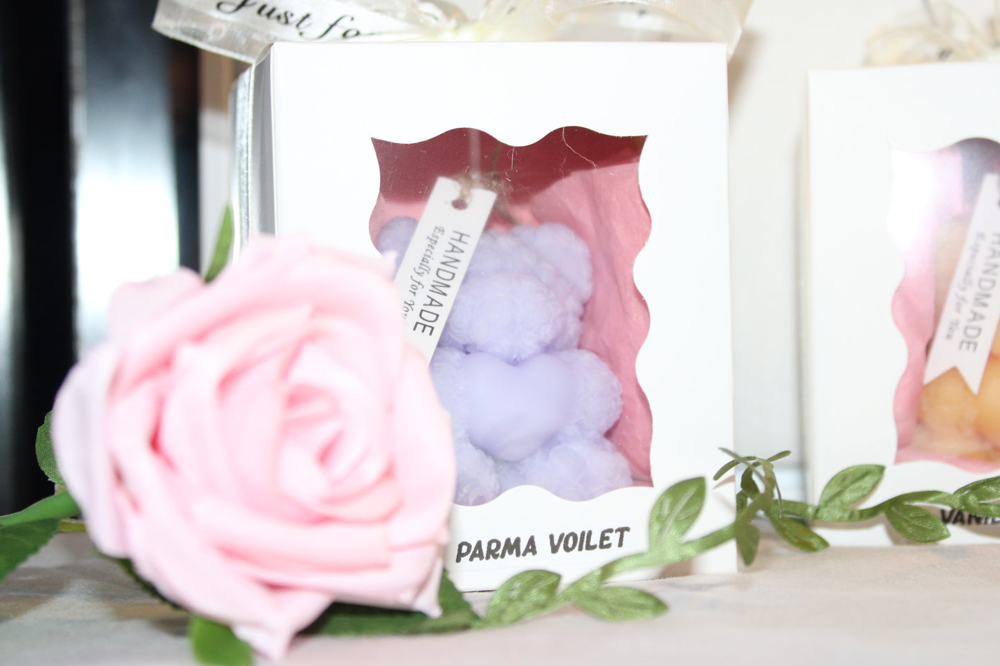 Bear-Shaped Candle with Cute Wax Melts - Cozy Aromatherapy Gift Handcrafted Soy Wax Candles For Home Decor - Perfect for Relaxation & Gifting